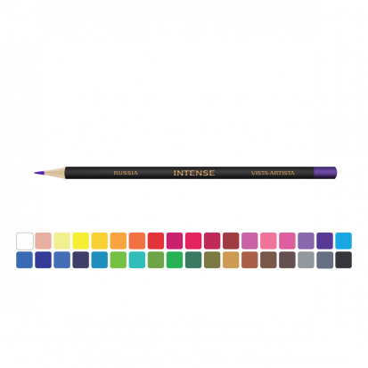 VISTA-ARTISTA "INTENSE" VICP-36 Набор цветных карандашей заточенный 36 цв. .